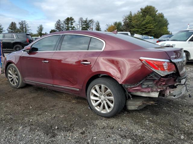 1G4GB5G33EF256381 - 2014 BUICK LACROSSE BURGUNDY photo 2