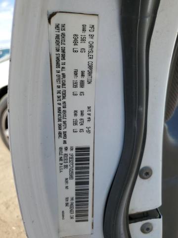 1P3ES27C7VD255093 - 1997 PLYMOUTH NEON BASE 白色 照片 12