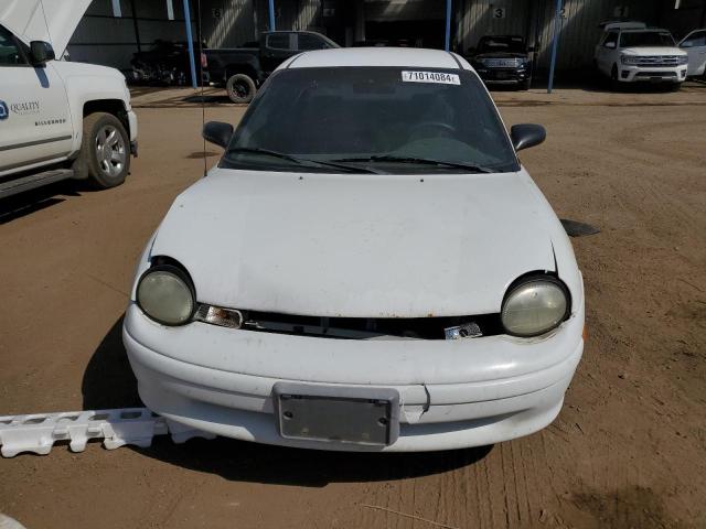 1P3ES27C7VD255093 - 1997 PLYMOUTH NEON BASE WHITE photo 5