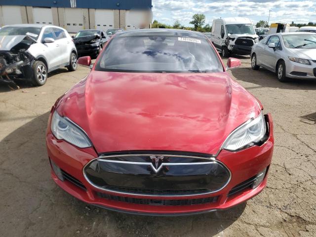 5YJSA1E18FF118157 - 2015 TESLA MODEL S Կարմիր լուսանկար 5