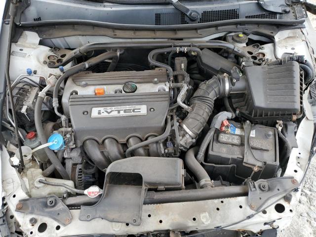 1HGCS12849A011270 - 2009 HONDA ACCORD EXL WHITE photo 11