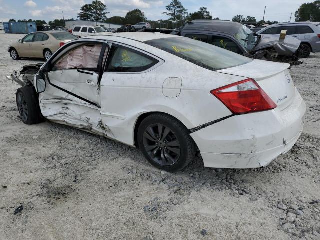 1HGCS12849A011270 - 2009 HONDA ACCORD EXL WHITE photo 2