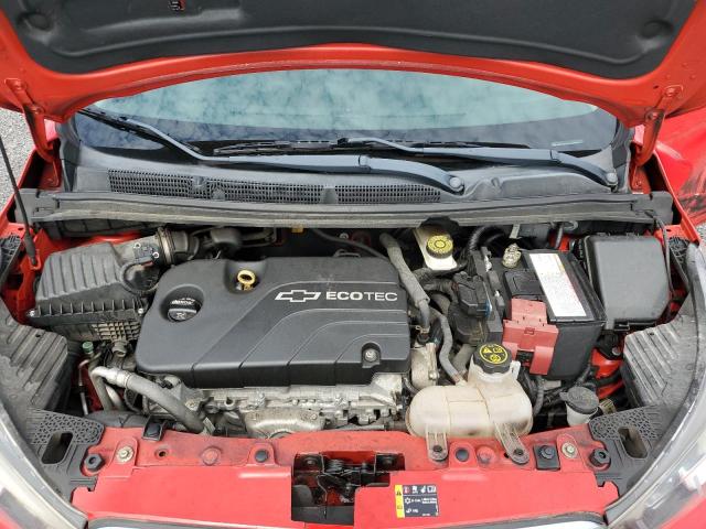 KL8CD6SA1GC563859 - 2016 CHEVROLET SPARK 1LT RED photo 11
