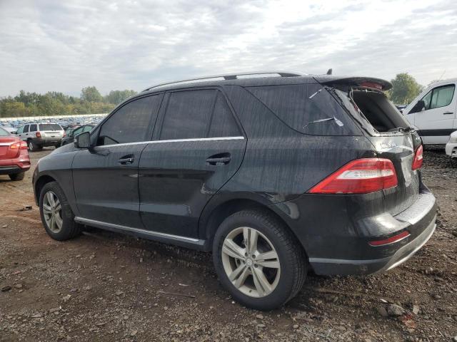 4JGDA5HB6DA110158 - 2013 MERCEDES-BENZ ML 350 4MATIC BLACK photo 2
