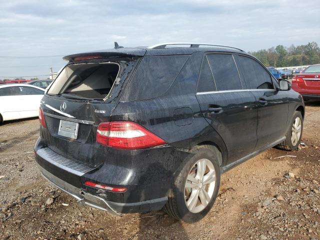 4JGDA5HB6DA110158 - 2013 MERCEDES-BENZ ML 350 4MATIC BLACK photo 3