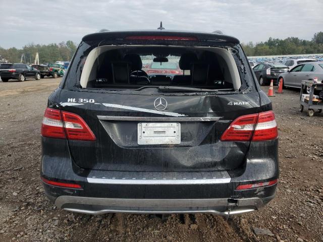 4JGDA5HB6DA110158 - 2013 MERCEDES-BENZ ML 350 4MATIC BLACK photo 6