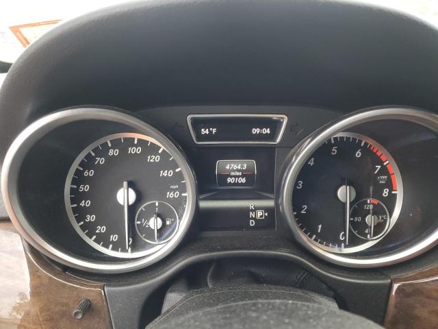 4JGDA5HB6DA110158 - 2013 MERCEDES-BENZ ML 350 4MATIC BLACK photo 9