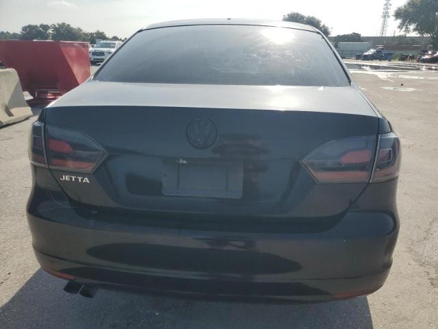 3VW2K7AJ3EM207227 - 2014 VOLKSWAGEN JETTA BASE BLACK photo 6
