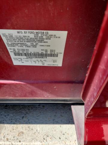 2FMGK5C88JBA08219 - 2018 FORD FLEX SEL RED photo 13