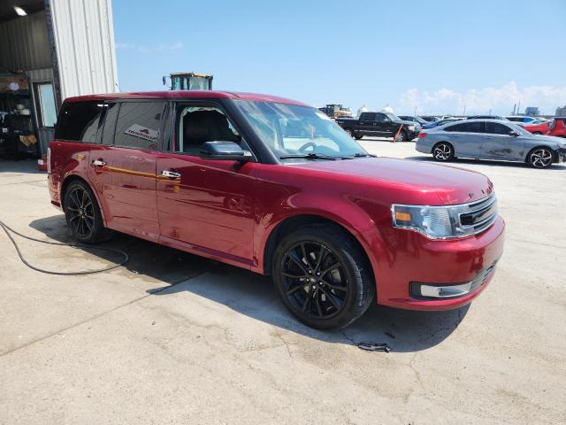 2FMGK5C88JBA08219 - 2018 FORD FLEX SEL RED photo 4