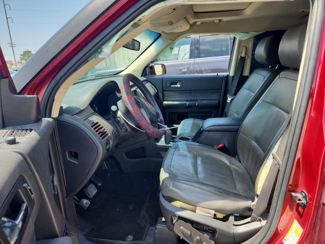 2FMGK5C88JBA08219 - 2018 FORD FLEX SEL RED photo 7