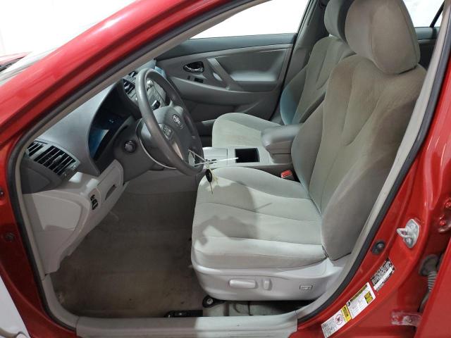 4T1BE46K89U365487 - 2009 TOYOTA CAMRY BASE წითელი ფოტო 7