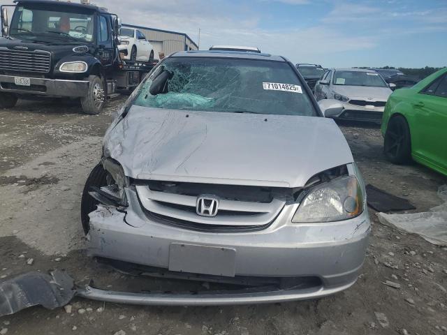 1HGEM22993L033634 - 2003 HONDA CIVIC EX SILVER photo 5
