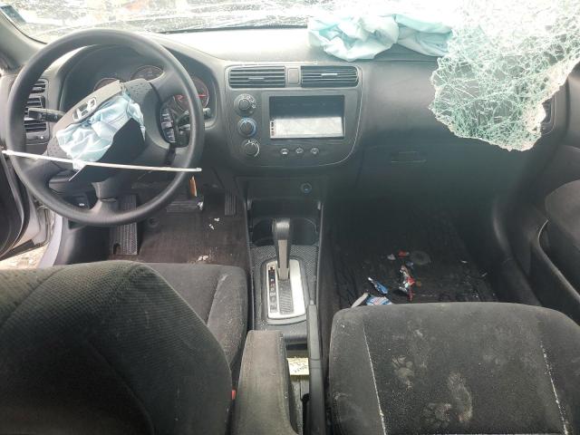 1HGEM22993L033634 - 2003 HONDA CIVIC EX SILVER photo 8