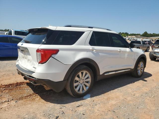 1FMSK8FH8MGB70288 - 2021 FORD EXPLORER LIMITED WHITE photo 3