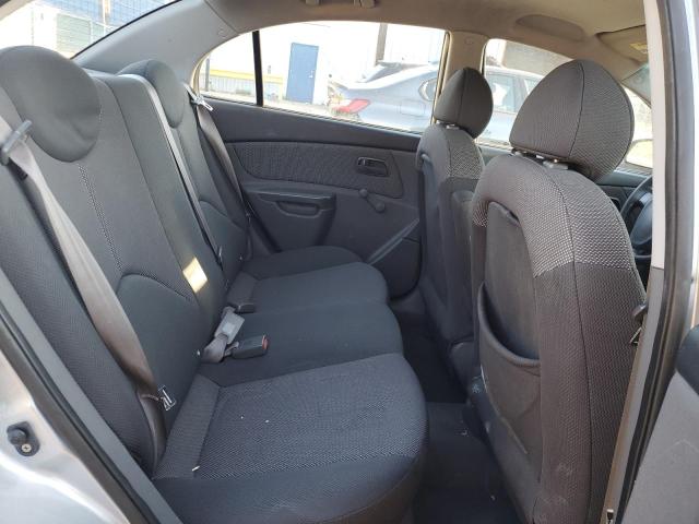 KNADE123476239295 - 2007 KIA RIO BASE SILVER photo 10