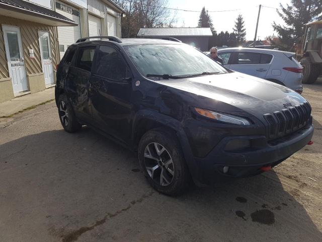 1C4PJMBS5GW196509 - 2016 JEEP CHEROKEE TRAILHAWK BLACK photo 4