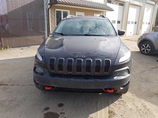 1C4PJMBS5GW196509 - 2016 JEEP CHEROKEE TRAILHAWK BLACK photo 5