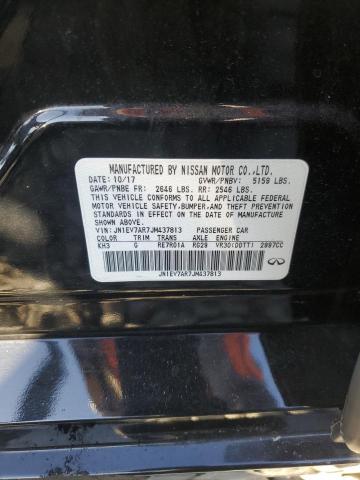 JN1EV7AR7JM437813 - 2018 INFINITI Q50 LUXE BLACK photo 13