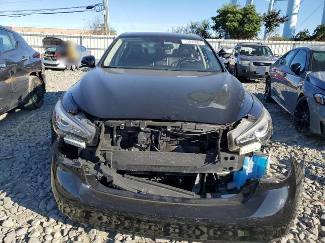 JN1EV7AR7JM437813 - 2018 INFINITI Q50 LUXE BLACK photo 5