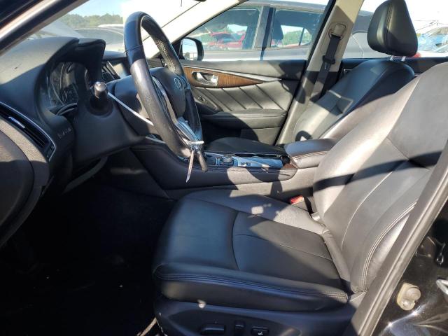 JN1EV7AR7JM437813 - 2018 INFINITI Q50 LUXE BLACK photo 7