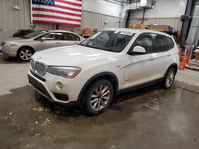 2017 BMW X3 XDRIVE28I, 