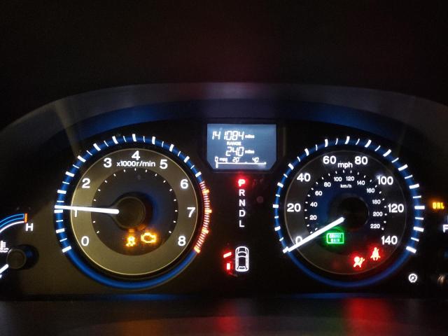 5FNRL5H25CB132811 - 2012 HONDA ODYSSEY LX GRAY photo 9