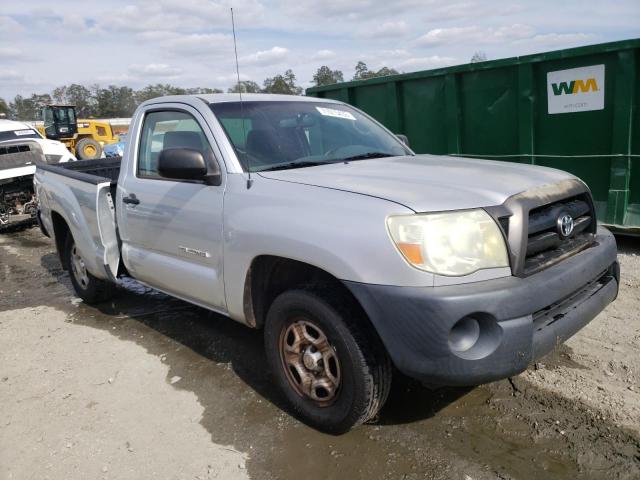 5TENX22N58Z557214 - 2008 TOYOTA TACOMA SILVER photo 4