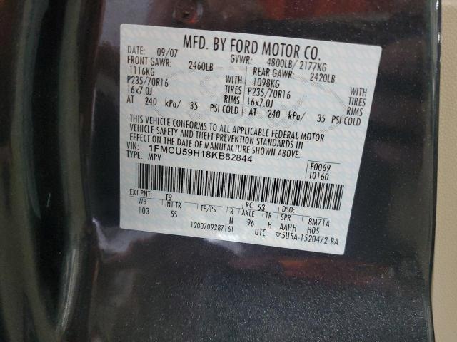 1FMCU59H18KB82844 - 2008 FORD ESCAPE HEV 灰色 照片 14