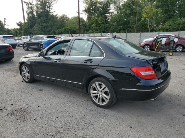 WDDGF8AB6EA940161 - 2014 MERCEDES-BENZ C 300 4MATIC BLACK photo 2