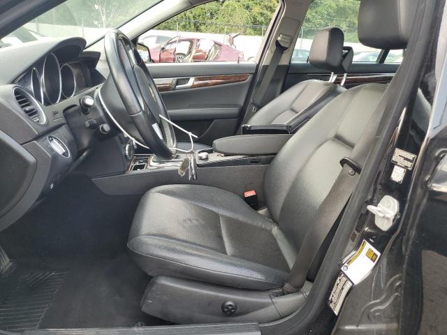 WDDGF8AB6EA940161 - 2014 MERCEDES-BENZ C 300 4MATIC BLACK photo 7