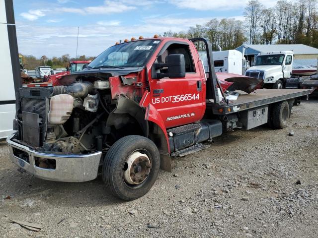 3FRNF6FC3BV535622 - 2011 FORD F650 SUPER DUTY RED photo 1