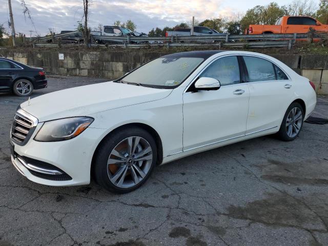 WDDUG8GB1KA427614 - 2019 MERCEDES-BENZ S 560 4MATIC WHITE photo 1