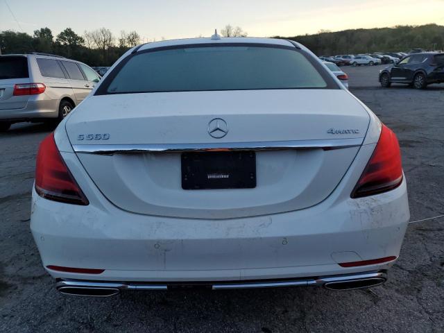 WDDUG8GB1KA427614 - 2019 MERCEDES-BENZ S 560 4MATIC WHITE photo 6