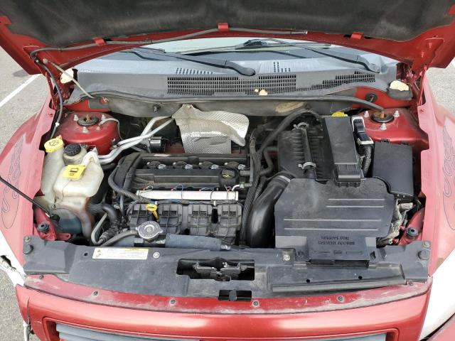 1B3HB28B28D662201 - 2008 DODGE CALIBER RED photo 11