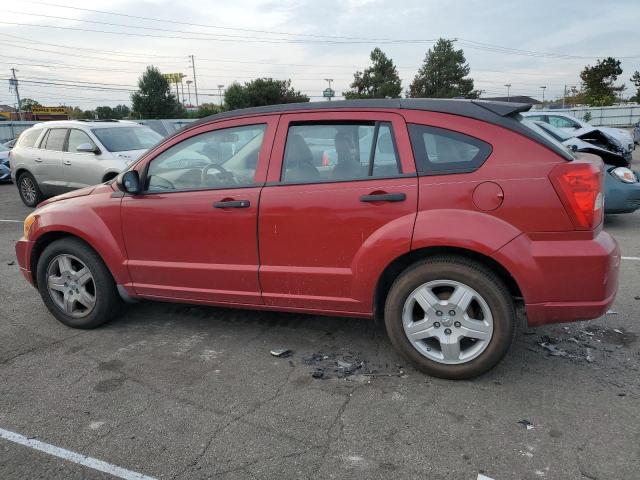 1B3HB28B28D662201 - 2008 DODGE CALIBER RED photo 2