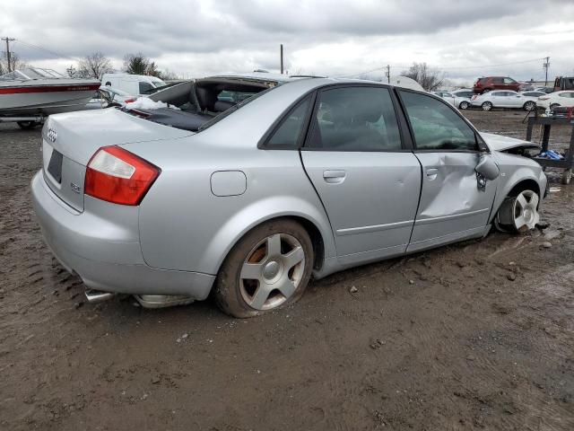 WAULC68E24A158537 - 2004 AUDI A4 1.8T QUATTRO SILVER photo 3