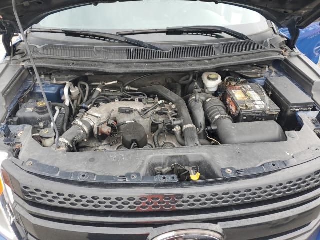 1FM5K8AT6EGC50201 - 2014 FORD EXPLORER POLICE INTERCEPTOR 蓝色 照片 11