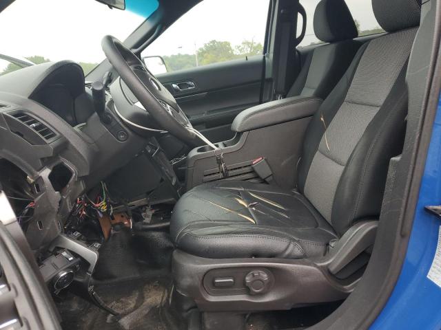 1FM5K8AT6EGC50201 - 2014 FORD EXPLORER POLICE INTERCEPTOR 蓝色 照片 7