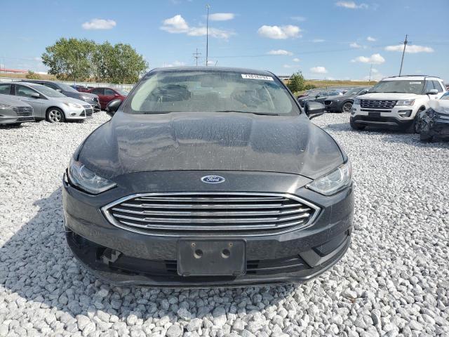 3FA6P0UU8JR145166 - 2018 FORD FUSION S HYBRID GRAY photo 5