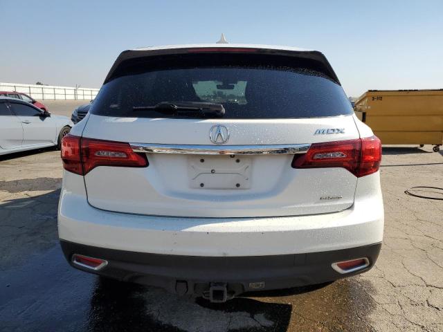 5FRYD4H40GB048405 - 2016 ACURA MDX TECHNOLOGY Biały zdjęcie 6