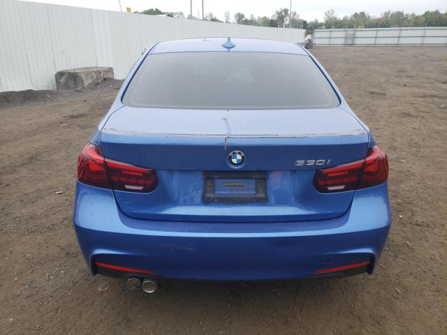 WBA8B9G37HNU55943 - 2017 BMW 330 I BLUE photo 6
