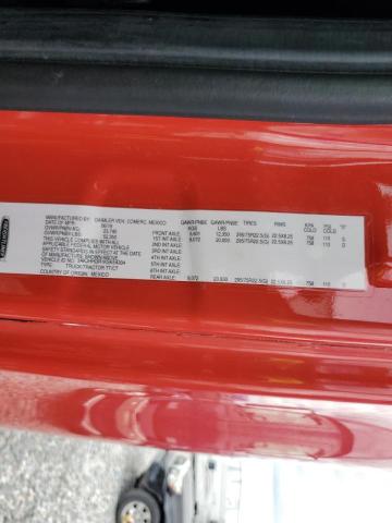 3AKJHHDR1KSKE4304 - 2019 FREIGHTLINER CASCADIA 1 წითელი ფოტო 10