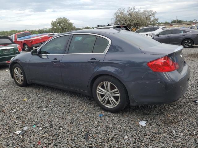 JN1CV6AP9BM500718 - 2011 INFINITI G37 BASE BLUE photo 2