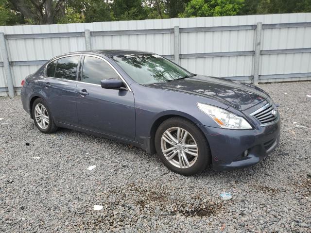 JN1CV6AP9BM500718 - 2011 INFINITI G37 BASE BLUE photo 4