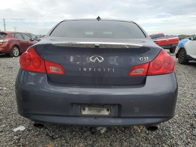 JN1CV6AP9BM500718 - 2011 INFINITI G37 BASE BLUE photo 6