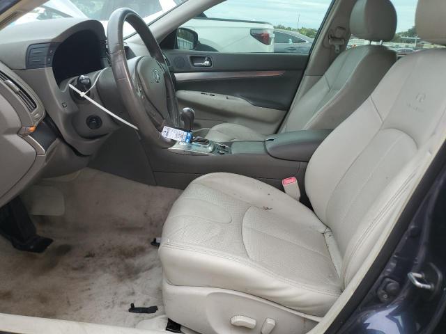 JN1CV6AP9BM500718 - 2011 INFINITI G37 BASE BLUE photo 7