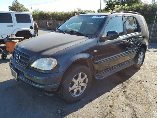 4JGAB72E3XA108712 - 1999 MERCEDES-BENZ ML 430 BLACK photo 1