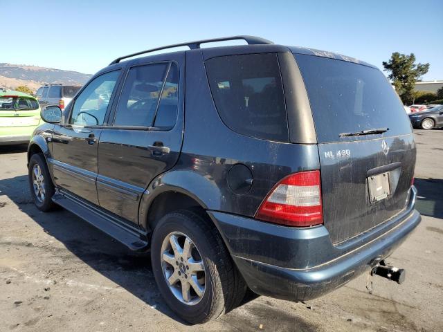 4JGAB72E3XA108712 - 1999 MERCEDES-BENZ ML 430 BLACK photo 2