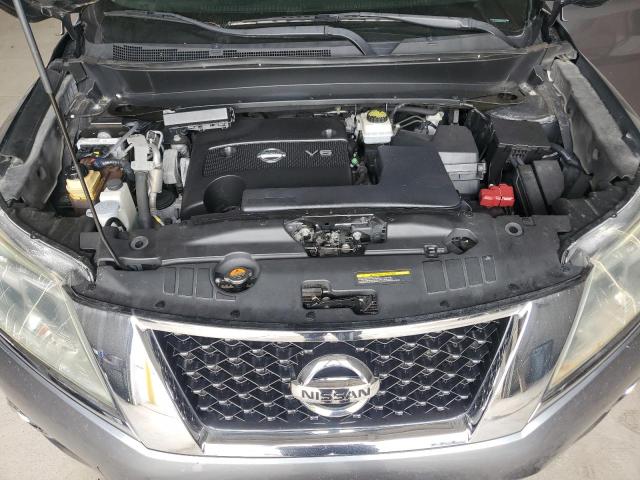 5N1AR2MM6FC632216 - 2015 NISSAN PATHFINDER S GRAY photo 12